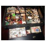 Living Room: Costume Jewelry, and other stuff--(no gold)