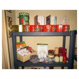 Dining Room: Christmas--Lights, Ornaments, Cups