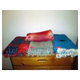 Upstairs Main Bedroom Right:  Blankets