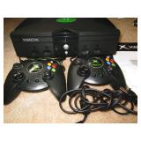 Upstairs 1st Left Bedroom Left: XBox 2001 w/2 X08-17160 Controllers