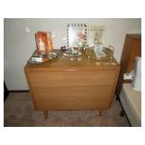 Upstairs 2nd Center Bedroom Left: Mother Goose Book, Peter Rabbit, Mid-Century Dresser, 