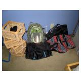 Upstairs  3rd Right Bedroom Left: Designer Bags