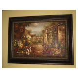 Living Room: Oil Painting