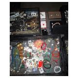 Living Room:  Costume Jewelry, No Gold