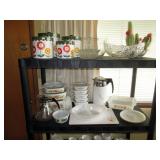 Kitchen: Vintage Canisters, Corning Ware 