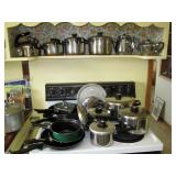 Kitchen: Pots, Pans, 
