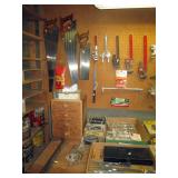 Tool Room: Tools, Saws, Pipe Wrenches, 