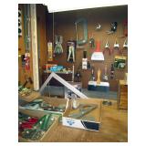 Tool Room: Square, Clamps, Scrapers