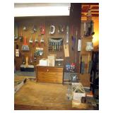 Tool Room: Small Wood Tool Box, Clamps, Vise