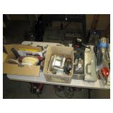 Tool Room: Chicago Electric Sander/Polisher, Vintage Craftsman Skill Saw, Sander, Makita Sander