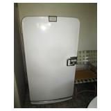 Laundry Room: Vintage Hotpoint Refrigerator 