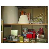 Large Storage Room: Tins, etc.