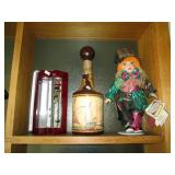 Living Room: Thermometer, Bottle, Doll  