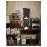 2nd Bed Room: Videos, Shelf Unit, Sony MHC-RXD5 hifi system