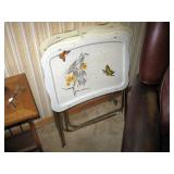 2nd Bed Room:  Vintage TV Trays