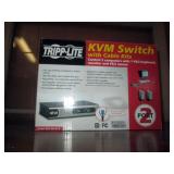 Recreation Room: Tripp-Lite KYM Switch w/Cable Kits (New Box)
