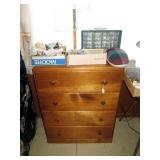 Recreation Room: Sewing Stuff, Small Dresser