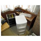 Recreation Room: Rolling File, Rolling Storage, Oak top of Desk, Other stuff