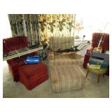 Living Room: Golf Clubs, Archery Bows, Fishing Reels & Pole