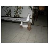 Cement Seagull & Friends