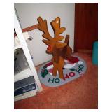 Rudolph the Wooden Red Nose Reindeer
