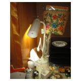 Great Lamp and Magnifying glass--