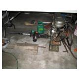 Drill Press--Blower--Chain Saw
