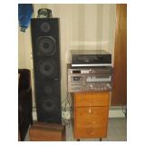 BSR Quanta 720 turn table Yorx m216.12 Stereo-Cassette-8 Track Yorx Speakers S900 