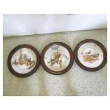 Reed & Barton Damascene Silver Plates Audubon Collection