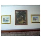 Phillip Gray (Signed) "A New Begining" & "Thinking of You" (Middle) Alfred  Lucas "The Pet"