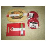 red cutting board new sealed