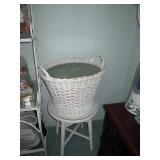 Wicker Basket, Table