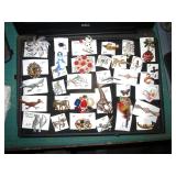 Costume Jewelry Lapel Pins (no gold