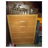 Mid-Century Dresser---Christmas Stuff