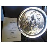 M. C. Wyeth  1972 Silver Platter #2609