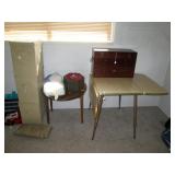 Jewelry Box (Lots of Drawers), "60"s Drop :eaf Tab;e