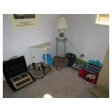 Back Bed Room Ice Cream Stool, Typewriter, Carrying Bags, Coolers, Lamp
