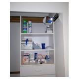 Bed Room Left: Blood Pressure Machine, First Aid Stuff