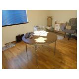 Bed Room Left: Ties, Round Card Table