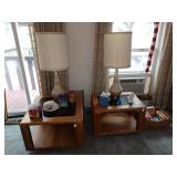 Living Room Oak tables, Lamps, 1996 Sonics Cap West Champse