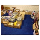 Up Center Bedroom: Elvis Presley Albums, (A ton)