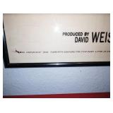 Up 1st Bedroom Right:  ©1956 Vintage "Love Me Tender" Movie Poster