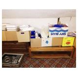 Up 2nd Bedroom Right: Coffee Table, Elvis Presley Collector Plates