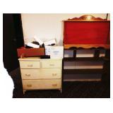 Up 2nd Bedroom Right:  Small Dresser, Shelf Unit, Elvis Display Shelf