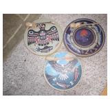  Living Room:  3 Indian Drums by Clarence A. Wells