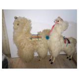 Downstairs 1st Bed Room Right:  Vintage Llamas  