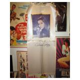 Up 1st Bedroom Right:  Priscilla Presley Perfume Silk Banner