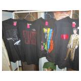 Up 1st Bedroom Right: Elvis T-Shirts All Different