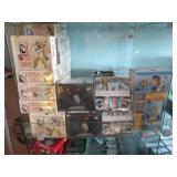 Up 2nd Bedroom Right:  Tins of Collector Cards-Boxes 1-2-3-