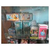 Up 2nd Bedroom Right:  Tins of Collector Cards-Boxes 4 and other Tins of Cards